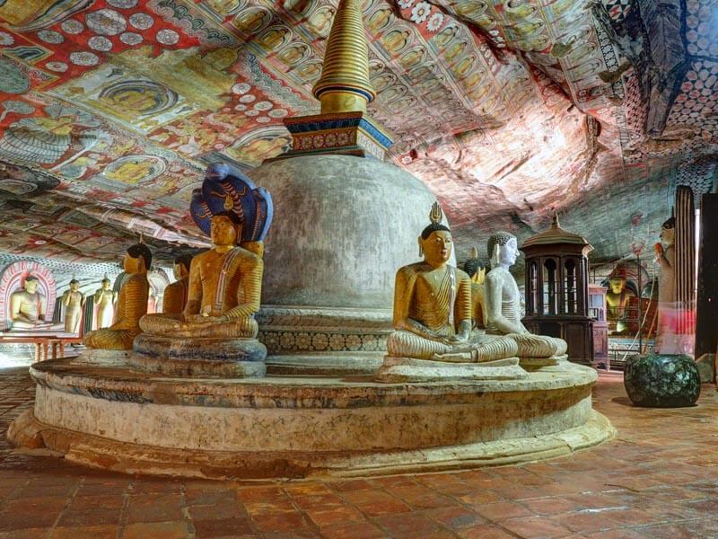 Dambulla Cave Temple Murals